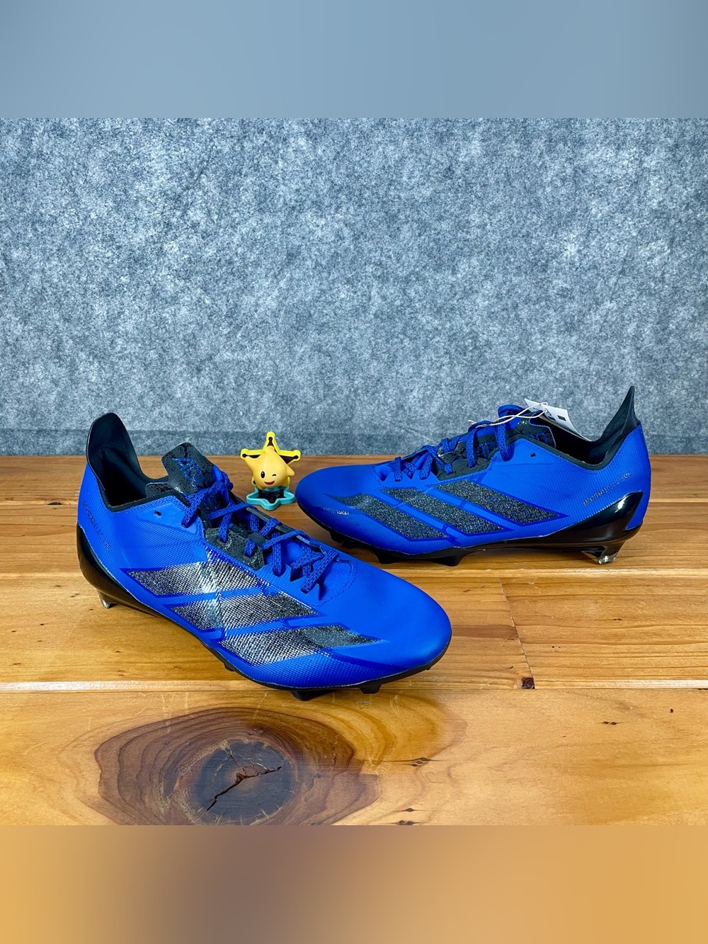 Adidas Adizero Electric II Football Cleats Mens Size 12 Royal Blue Black - NWOB